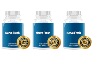 Three Nerve Fresh capsule bottles